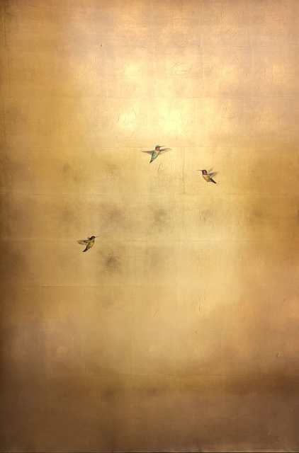 Carolyn Reynolds, ‘Golden Trio in Spring’, 2019, Dawson Cole Fine Art
