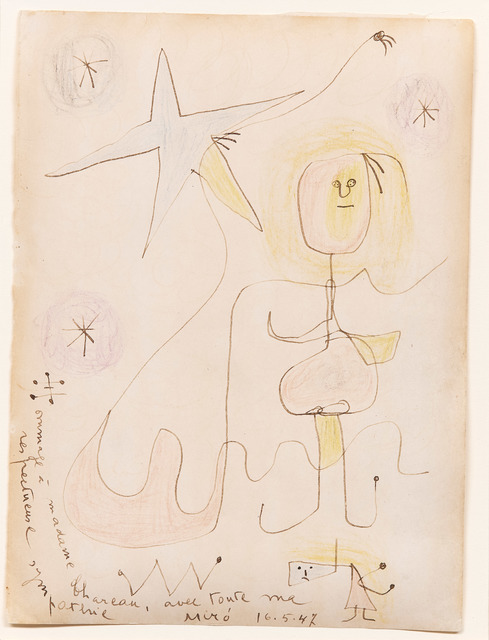 Joan Miró, ‘Hommage à Madame Chareau’, 1947, DICKINSON
