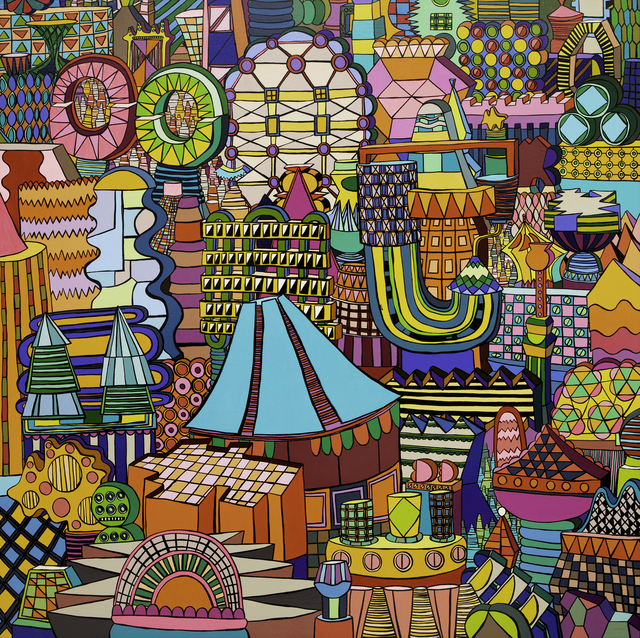 Eunmi Kim, ‘Zoom In’, 2020, Painting, Acrylic,pen on canvas, Gallery LEE & BAE