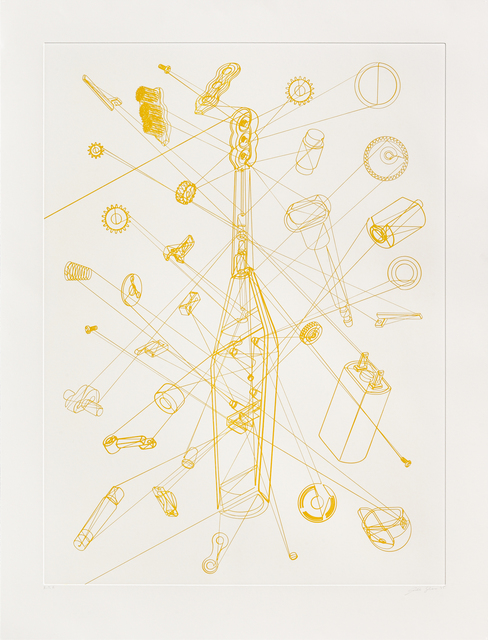 Analía Saban, ‘Electric Toothbrush (One-Continuous Line)’, 2016, Gemini G.E.L.