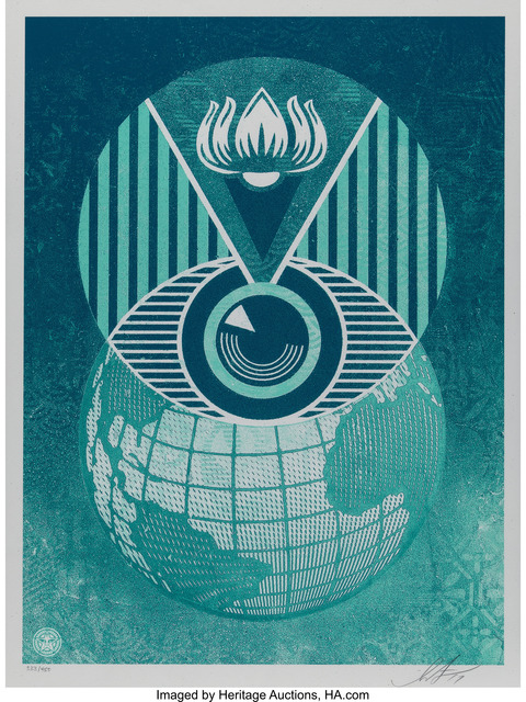 Shepard Fairey (OBEY), ‘Flint Eye’, 2017, Heritage Auctions