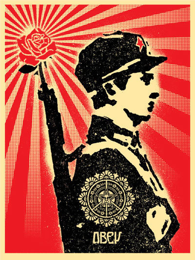 Shepard Fairey, ‘Rose Soldier AP’, 2006, EHC Fine Art