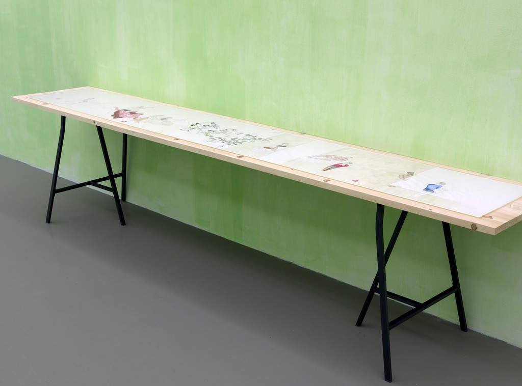 Installation view 30: "Untitled, 1989" at Galerie Fons Welters. Work pictured Evelyn Taocheng Wang. Photo Gert Jan van Rooij. Installation view 30: "Untitled, 1989" at Galerie Fons Welters. Work pictured Evelyn Taocheng Wang. Photo Gert Jan van Rooij.