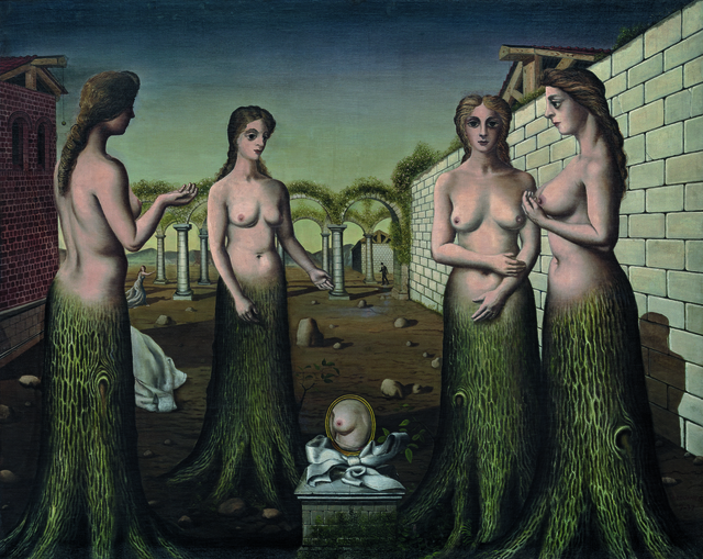 Paul Delvaux, ‘The Break of Day (L’aurore)’, July 1937, Guggenheim Museum