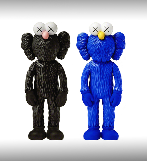 KAWS | Kaws Bff (Blue & Black) (2017) | Artsy