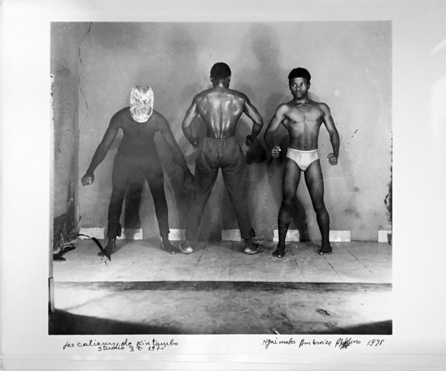 Ambroise Ngaimoko, ‘Les catcheurs de Kintambo.’, 1975, Magnin-A