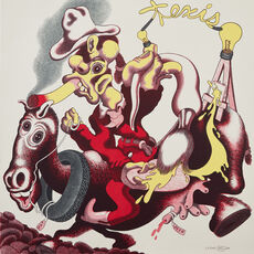 Peter Saul, Texis (1985)