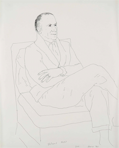 David Hockney, ‘Roland Petit’, Christie's