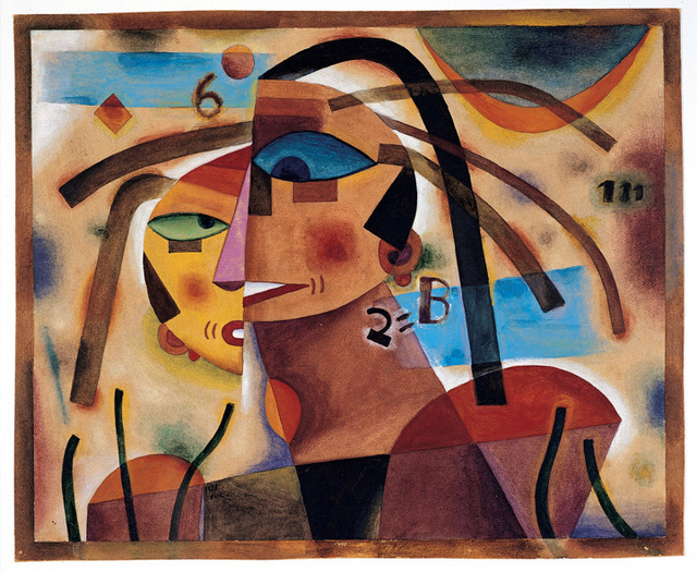 xul solar pareja 1923 artsy xul solar