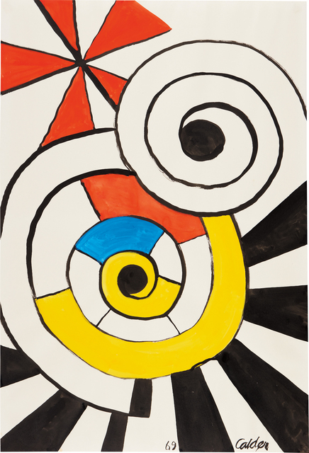 Alexander Calder, ‘Overlapping Spirals’, 1969, Phillips