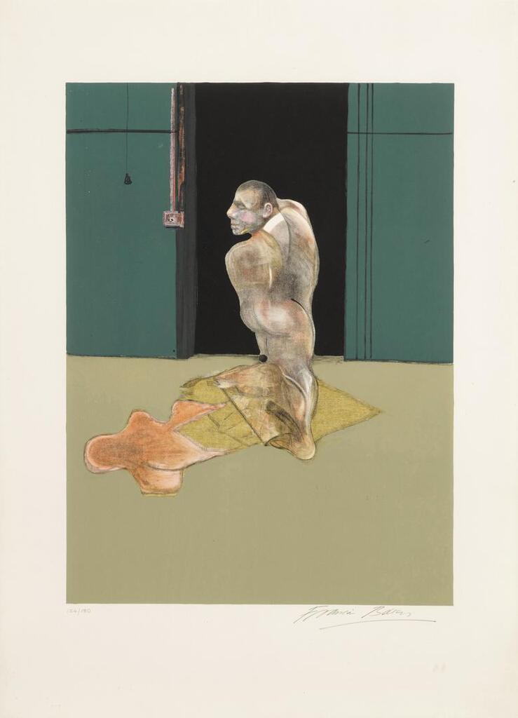 Francis Bacon - Study for Portrait of John Edwards (Sabatier 22)
