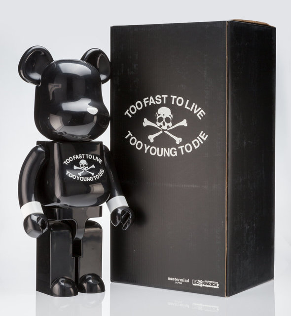 Be Rbrick X Mastermind Japan Sense 1000 Black Silver 16 Artsy