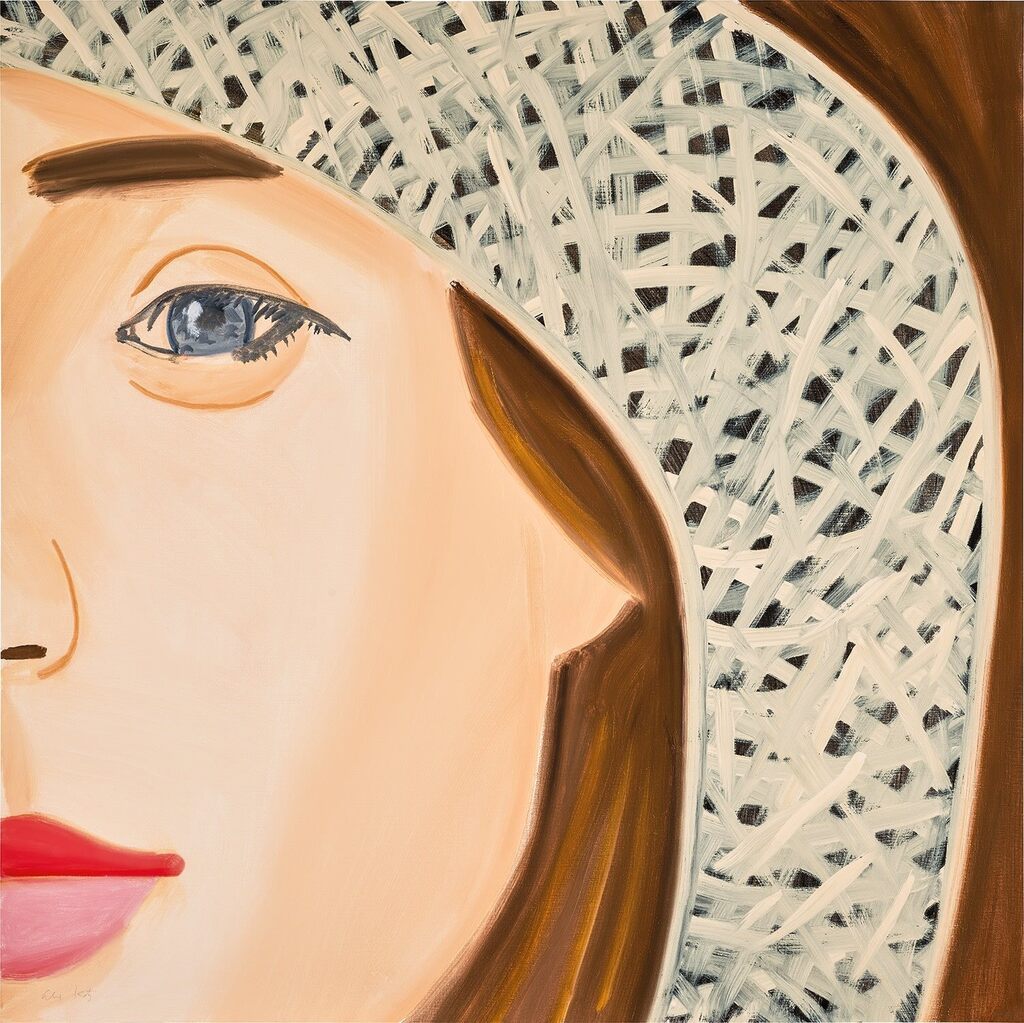 Alex Katz - Straw Hat 1