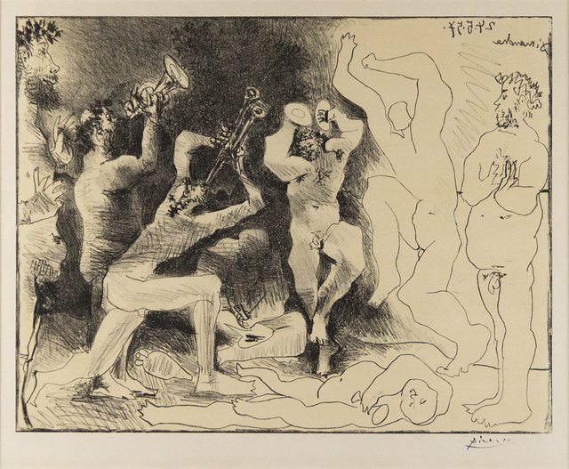 Pablo Picasso, ‘La Danse des Faunes’, 1957, Print, Original lithograph, Heather James Fine Art Gallery Auction