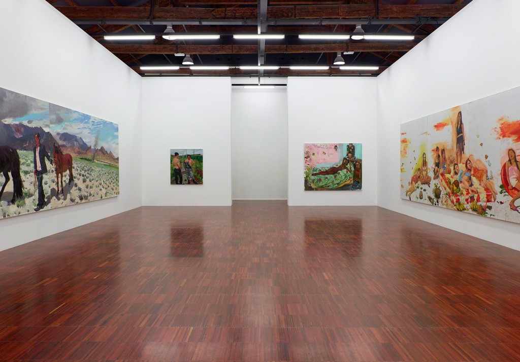 Installation view of exhibition ‘Liu Xiaodong: Painting as Shooting', curated by Jèrôme Sans, Faurschou Foundation in Venice, 2015. Photo by Anders Sune Berg, © Faurschou Foundation Installation view of exhibition ‘Liu Xiaodong: Painting as Shooting', curated by Jèrôme Sans, Faurschou Foundation in Venice, 2015. Photo by Anders Sune Berg, © Faurschou Foundation