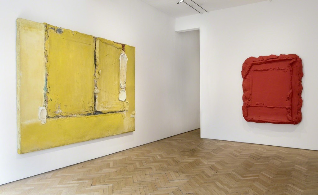 Bram Bogart, Zonzucht, 1965 and Rouge Rouge 2008 Bram Bogart, Zonzucht, 1965 and Rouge Rouge 2008