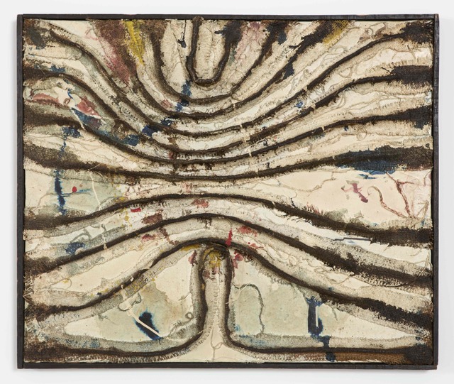 Tsuyoshi Maekawa, ‘Untitled (A5)’, 1963, Other, Oil and burlap on canvas, Saatchi Gallery