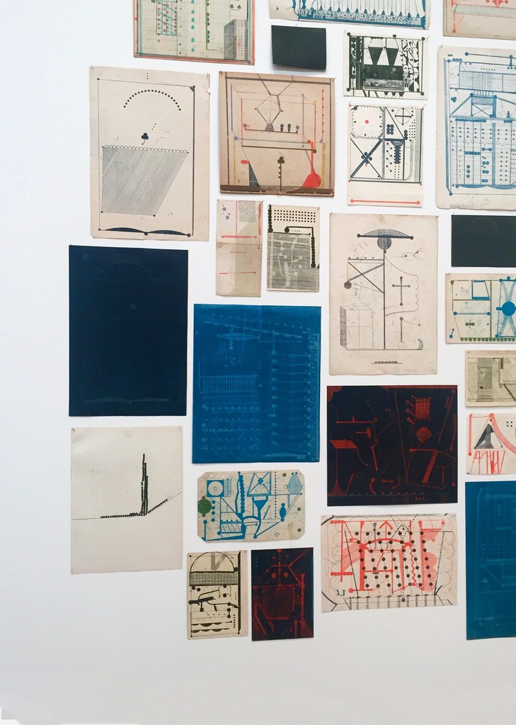 Installation detail, Sean Sullivan, Sunset, Saudade Station, February 19 - March 25, 2017 Installation detail, Sean Sullivan, Sunset, Saudade Station, February 19 - March 25, 2017