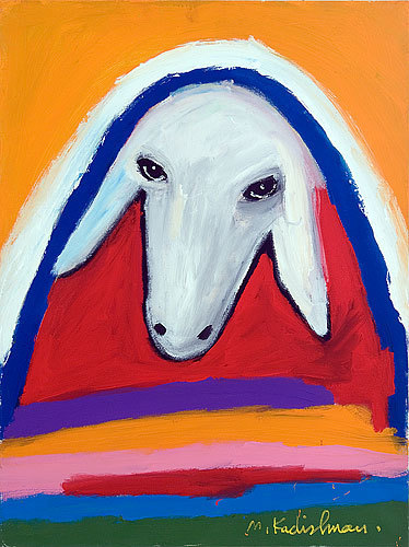 Menashe Kadishman, ‘Sheep's Head’, ca. 2000, Corridor Contemporary