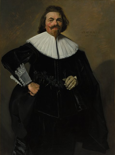 Frans Hals, ‘Portrait of Tieleman Roosterman’, 1634, Painting, Oil on canvas, Cleveland Museum of Art