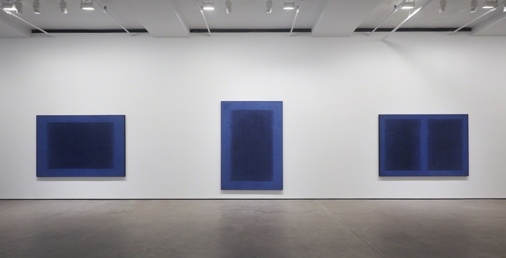 Installation view of Idris Khan: Blue Rhythms at Sean Kelly, New York
May 4 - June 22, 2019
Photography: Jason Wyche, New York
Courtesy: Sean Kelly, New York Installation view of Idris Khan: Blue Rhythms at Sean Kelly, New York
May 4 - June 22, 2019
Photography: Jason Wyche, New York
Courtesy: Sean Kelly, New York