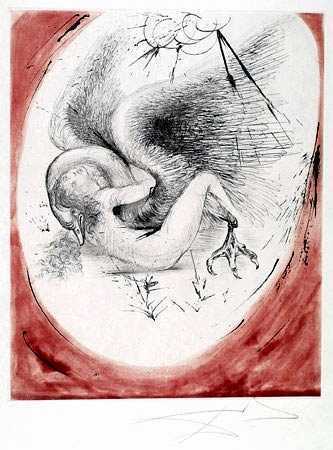 Salvador Dalí, ‘Leda and the Swan (Leda et le Cygne)’, 1964, Puccio Fine Art