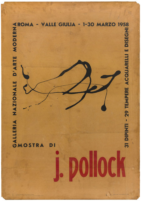 Jackson Pollock, ‘Poster’, 1958, ArtRite