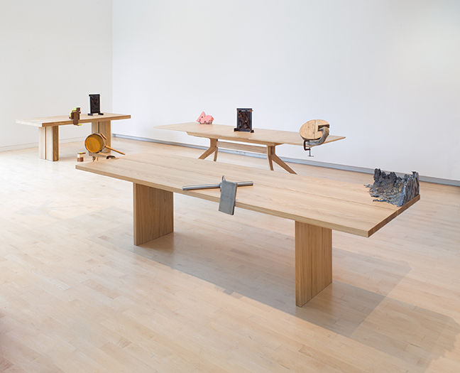 On Edge (installation view), May 20, 2018 to January 13, 2019. The Aldrich Contemporary Art Museum, Ridgefield, CT. Photo: Jason Mandella. On Edge (installation view), May 20, 2018 to January 13, 2019. The Aldrich Contemporary Art Museum, Ridgefield, CT. Photo: Jason Mandella.
