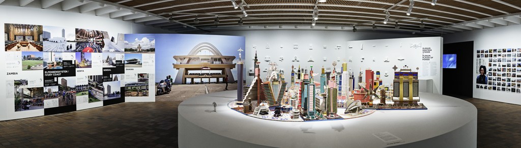 Installation view of "Africa: Architecture, Culture and Identity" at Louisiana Museum of Modern Art, Humlebæk Installation view of "Africa: Architecture, Culture and Identity" at Louisiana Museum of Modern Art, Humlebæk