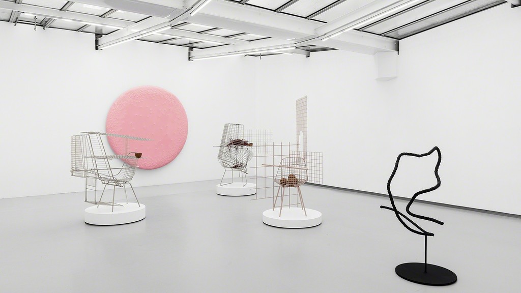 Exhibition view, "Mid-Century Consensus" a solo show by David Renggli. © Photo: Grégory Copitet - Courtesy of the artist and Valentin, Paris. Exhibition view, "Mid-Century Consensus" a solo show by David Renggli. © Photo: Grégory Copitet - Courtesy of the artist and Valentin, Paris.