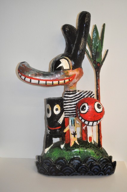 M.S. BASTIAN & ISABELLE L., ‘Vier Freunde Auf Der Schatzinsel’, 2015, GALERIE URS REICHLIN