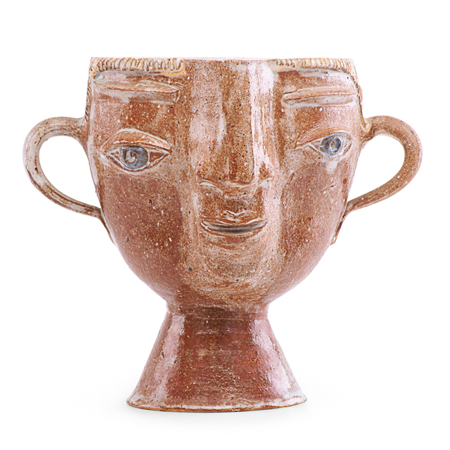 Marguerite Wildenhain, ‘Portrait vase with ear handles, Guerneville, CA’, Rago/Wright
