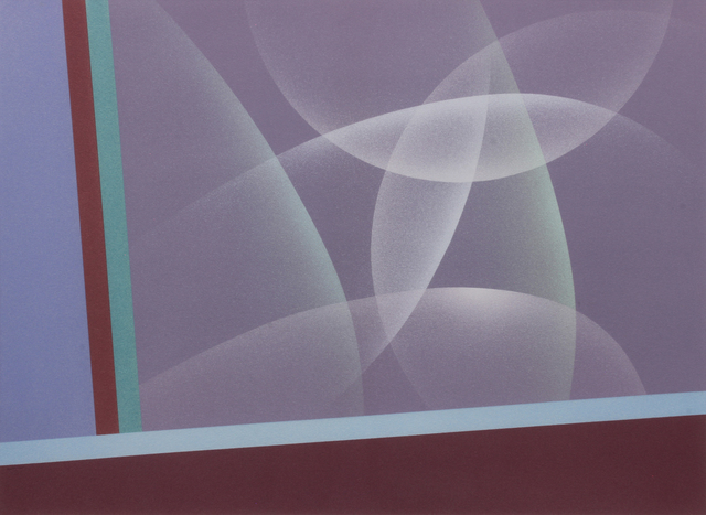 Raymond Jonson, ‘Watercolor No.8, 1948 - Sequence-A Trilogy, First Vista ’, Painting, Watercolor on paper, Addison Rowe Gallery
