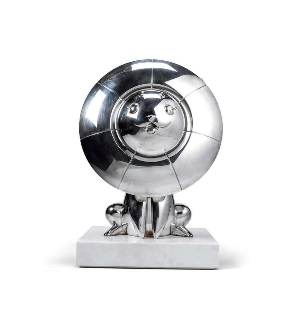 Takashi Murakami - Yume Lion Silver Edition (The Dream Lion)
