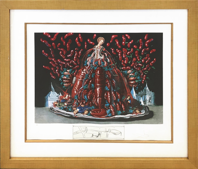 Salvador Dalí, ‘LES CANIBALISMES DE L'AUTOMNE’, 1971, Print, PHOTO LITHOGRAPH, Gallery Art