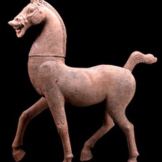 Monumental Han Dynasty Terracotta Horse – Thermoluminescence Test for Authenticity from Oxford University – China, ‘206 BC–220 AD’