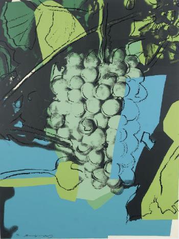 Andy Warhol - Grapes: One Plate (F. & S. 193)
