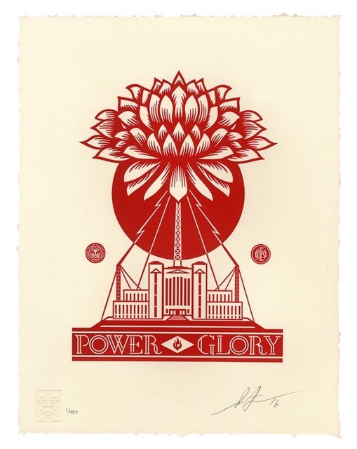 Shepard Fairey (OBEY), ‘Power & Glory’, 2016, AYNAC Gallery