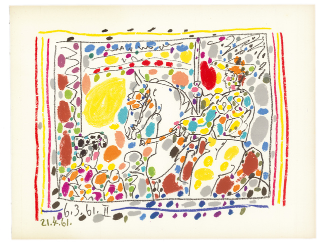 Pablo Picasso, ‘Le Picador II (A los Toros)’, 1961, Galerie Raphael