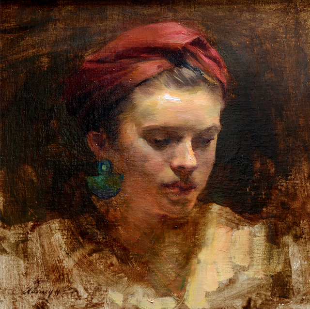 Quang Ho, ‘Girl with Blue Earring’, 2014, Gallery 1261