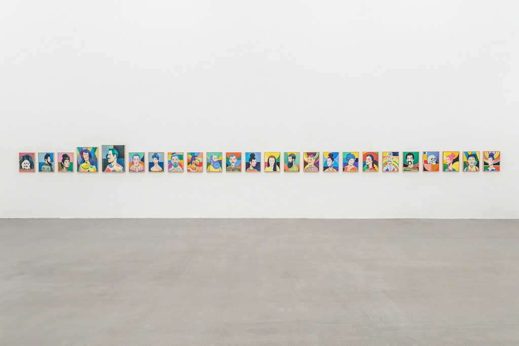 Installation view, 2017, Galerie EIGEN + ART Leipzig, Photo: Uwe Walter, Berlin Installation view, 2017, Galerie EIGEN + ART Leipzig, Photo: Uwe Walter, Berlin