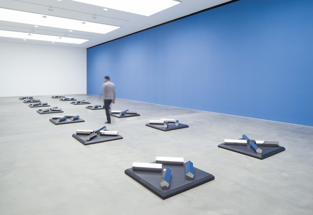 Installation view of Truth/Beauty. All artworks © The Estate of Walter De Maria. Photo: Joseph Asghar. Courtesy Gagosian Gallery. Installation view of Truth/Beauty. All artworks © The Estate of Walter De Maria. Photo: Joseph Asghar. Courtesy Gagosian Gallery.