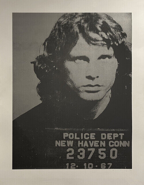 Russell Young - Jim Morrison, from Pig Portraits