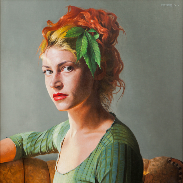 Nadine Robbins, ‘Sativa Sunrise’, 2016, Painting, Oil on canvas, Bernay Fine Art