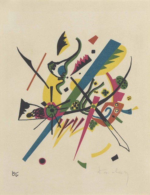Wassily Kandinsky, ‘Kleine Welten I’, 1922, Print, Lithograph in colors, on Japon paper, Christie's