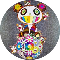 Takashi Murakami - Panda with Panda Cubs