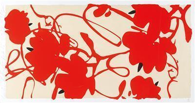 Donald Sultan - Lantern Flowers Feb. 18