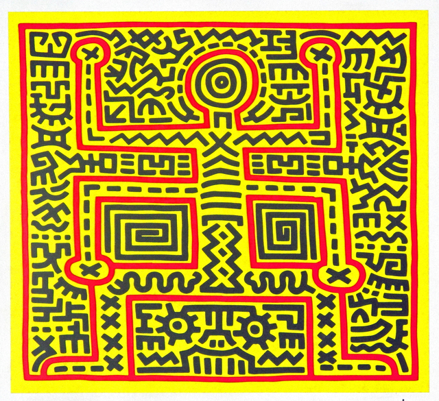 Keith Haring, ‘Untitled (Abstract Figure)’, 1983, The Painting Center