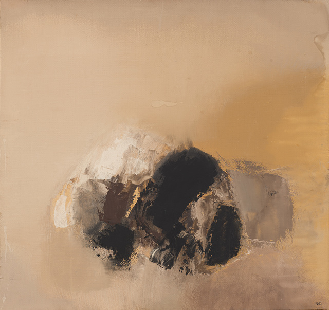 Luis Feito, ‘Pittura’, 1958, Mixed Media, Oil and mixed media on cardboard laid on canvas, Il Ponte