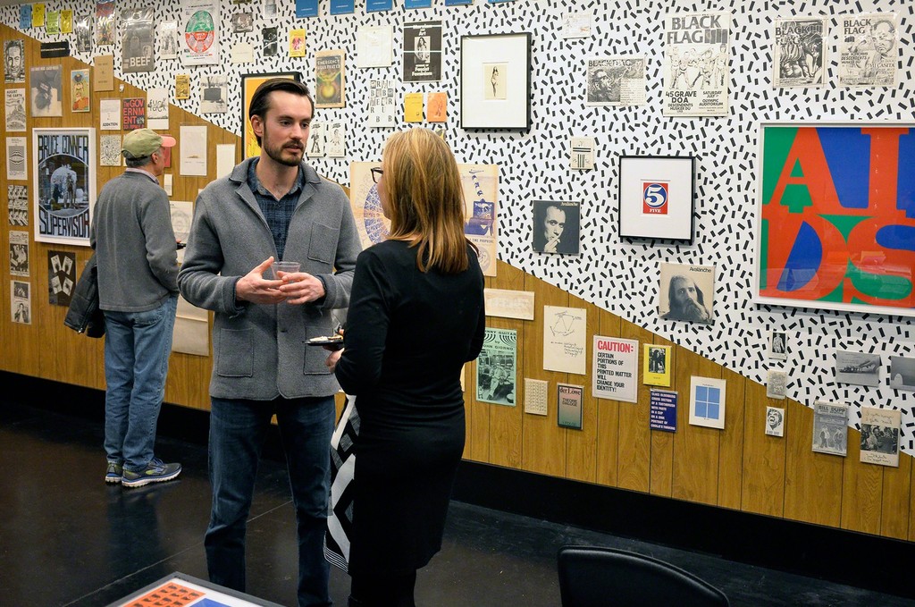 Spring Opening Reception, "to be with art is all we ask: Radical Print Culture from the Steven Leiber Archive, 1967-1987," Tang Teaching Museum, photo by Andrzej Pilarczyk Spring Opening Reception, "to be with art is all we ask: Radical Print Culture from the Steven Leiber Archive, 1967-1987," Tang Teaching Museum, photo by Andrzej Pilarczyk